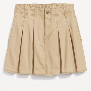 Old Navy Khaki Pleated Skirt